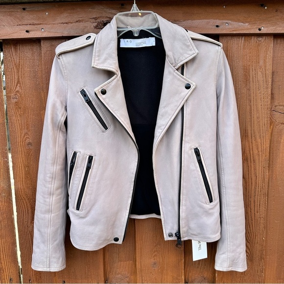 IRO Jackets & Blazers - IRO leather moto jacket